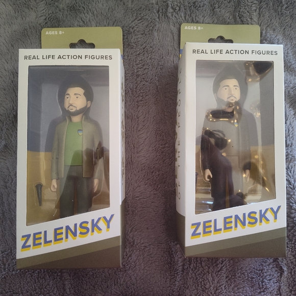 fctry Other Volodymyr Zelensky Action Figure 6 Doll Limited Black